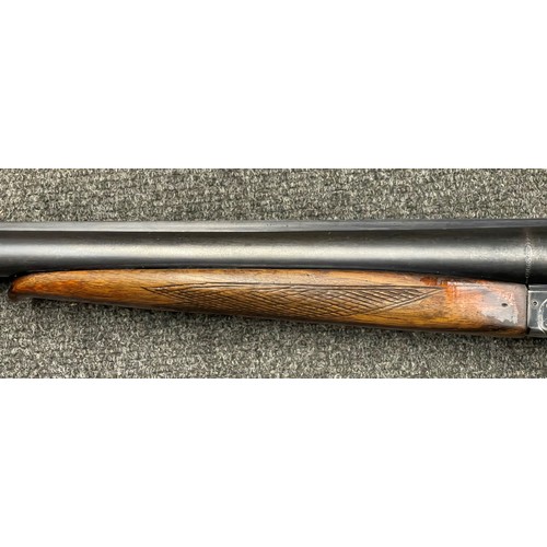 5354 - 12 Bore Baikal Model IJ-58 Side by Side Shotgun serial number C33868 with 716 mm long barrels. Eject... 