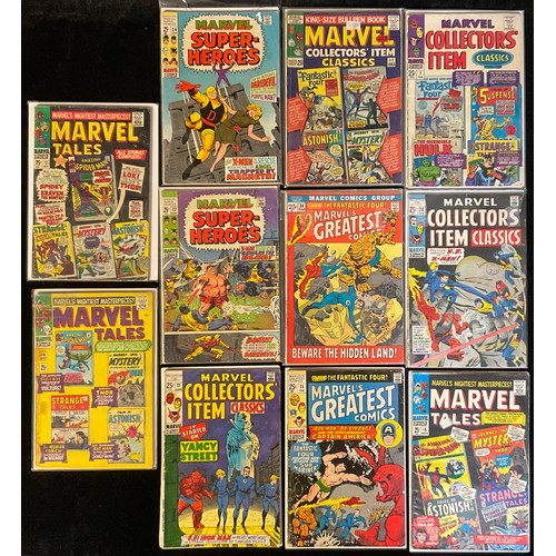 Comics 10 Bronze Age Marvel Comics. Marvel Collectors Item Classics
