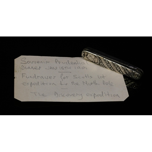 3633 - Polar Exploration - Machirology - a silver coloured metal Caurley's Patent multi-tool pen knife, emb... 