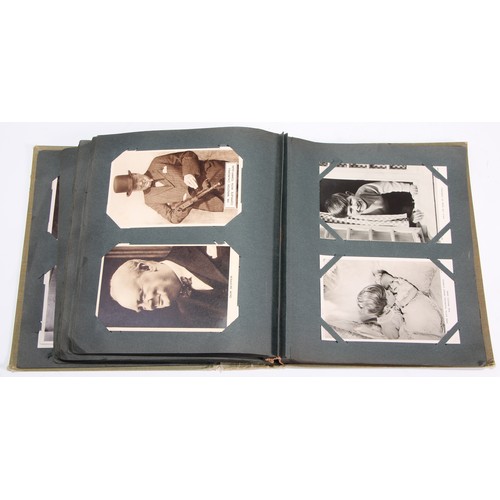 3682 - Postcards - Royalty - an album of real photographic postcards, relating to the British Royal Family,... 