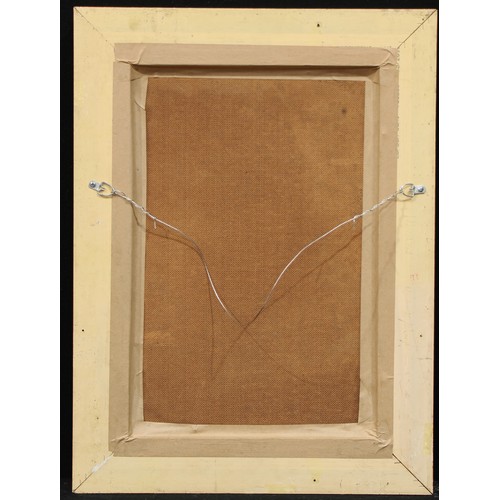 142 - Italian School (20th century)
Impressionist Scene, St Mark's Square, Venice
indistinctly signed, oil... 