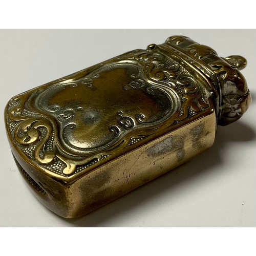 167 - An early 20th century vesta case, enamelled and inscribed with L.N.E.R. Tennis Championships; a nove... 