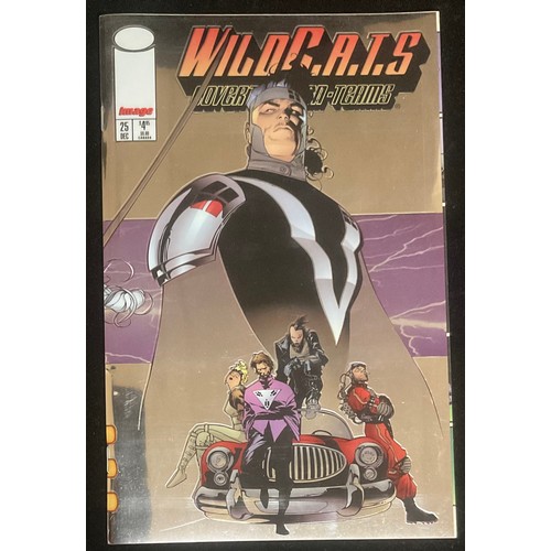 471 - Comics - a collection of WildC.A.T.S comics, Image Comics 1993-1995 and WildC.A.T.S Omnibus 1995, Ze... 