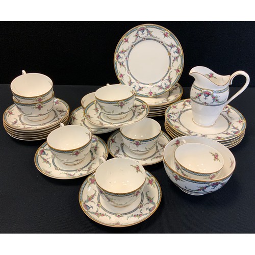 173 - A Royal Worcester Rosemary tea service,  for eight, pattern No.700518