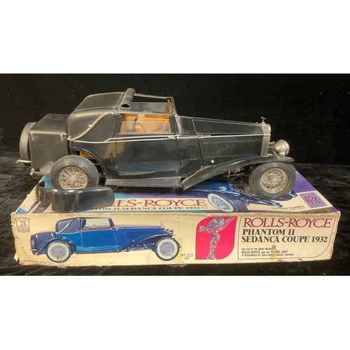 A Pocher 1:8 scale Rolls Royce Phantom II Sedanca Coupe 1932 kit