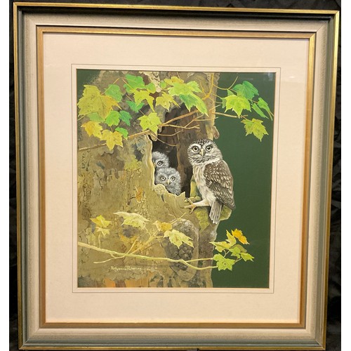 19 - Pollyanna Pickering (1942 - 2018)
Hollow Tree House, Owl and Owlets
signed, gouache, 41cm x 37cm