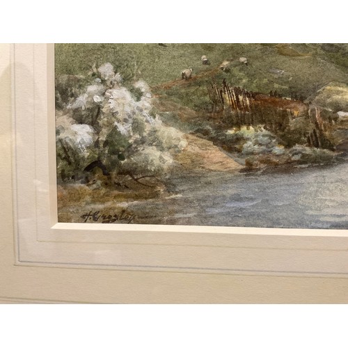 180 - Harold Gresley (1892–1967)
May Blossom, Dovedale, Derbyshire
signed, titled in pencil to verso, J Pr... 