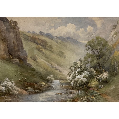 180 - Harold Gresley (1892–1967)
May Blossom, Dovedale, Derbyshire
signed, titled in pencil to verso, J Pr... 