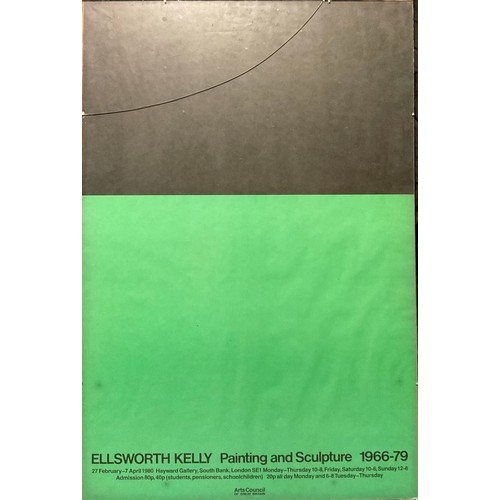 311 - Ellsworth Kelly 
Ellsworth Kelly Painting and Sculpture 1966 - 79 Exhibition Poster, 1980 
colour of... 