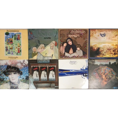 288 - Vinyl LP Records, Renaissance including - Novella, Song For all Seasons, Carnegie Hall, Azure d'or, ... 