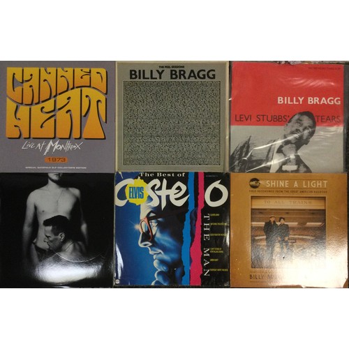 295 - Vinyl, LP, Records, including Japan, Billy Bragg, U2, Canned Heat, Seasick Steve, The Cure, Runrig, ... 