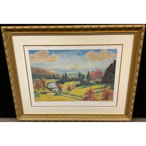 338 - Winston Churchill, after, View From Chartwell, a limited edition print, serio-lithograph, 266/750, e... 