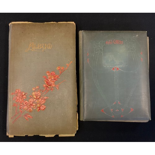 433 - Two postcard albums, 