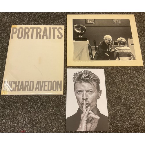 353 - Art Books - Richard Avedon - ‘Portraits’ - signed in pen inside cover;  two black and white photos -... 