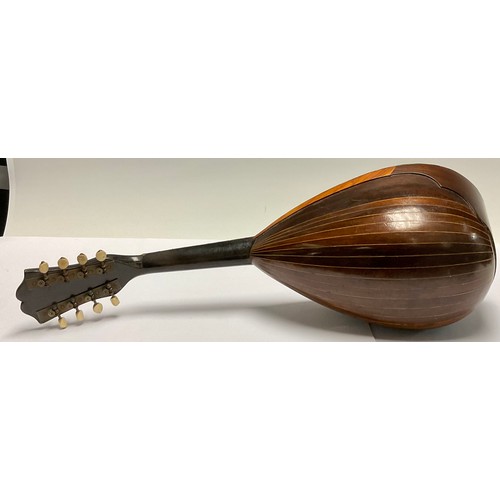 19 - An Italian mandolin, by Pietro Ruffini