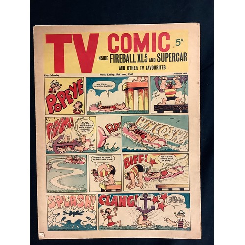 270A - A large collection of TV Comics (1962-1980), Popeye, Tom and Jerry, Milky Bar Kid, Top Cat, etc, qty