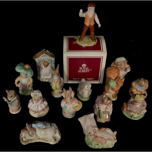 480 - A Royal Albert Beatrix Potter figure, Mr McGregor, boxed; others, Benjamin Bunny, Old Mr Bouncer, Je... 