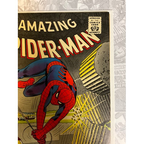 6246 - The Amazing Spider-Man #46 (1967). 1st Appearance of The Shocker. Written by Stan Lee, Artwork by Jo... 