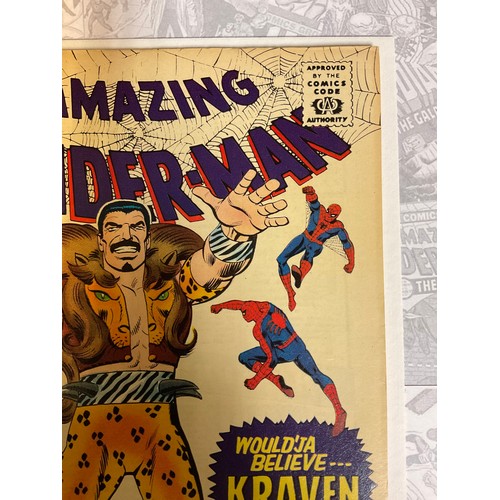 6247 - The Amazing Spider-Man #47 (1967). Kraven the Hunter appearance. Written by Stan Lee, Artwork by Joh... 