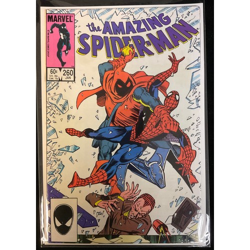 6300 - The Amazing Spider-Man Comics, 28 issues (1977-1991), Including #245-251 run and #271-278. All high ... 