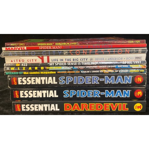 6306 - Marvel Comic Omnibuses / Graphic Novels including Essential Spider-Man vol.2 & 3. Essential Datedevi... 