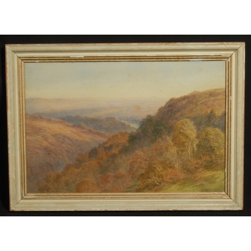 532 - Arthur Henry Enoch (19th/early 20th century)
Wooded Hillsides
signed, watercolour, 35cm x 52cm