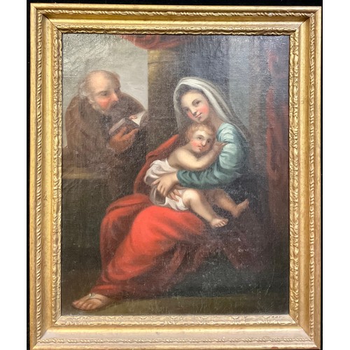 660 - Italian School (18th/19th century)
Madonna and Child with St Joseph
oil on canvas, 46cm x 37cm