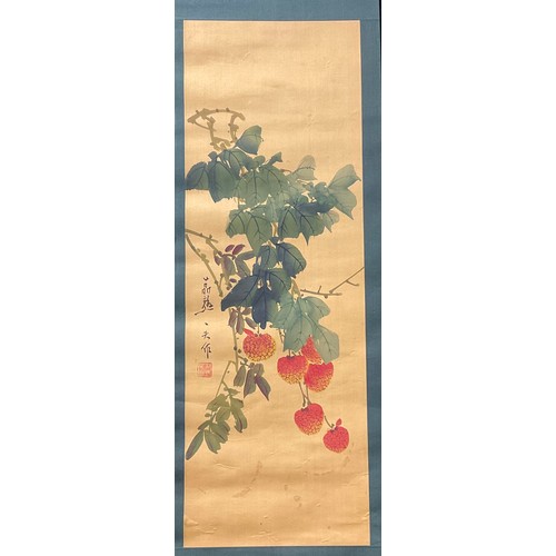 460 - Chinese School (first half 20th century)
Blossoming Branch
signed with red seal, watercolour on scro... 