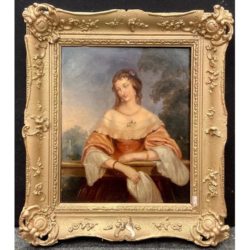 518 - English School (19th century)
A Pensive Moment
oil on canvas, 30cm x 24cm