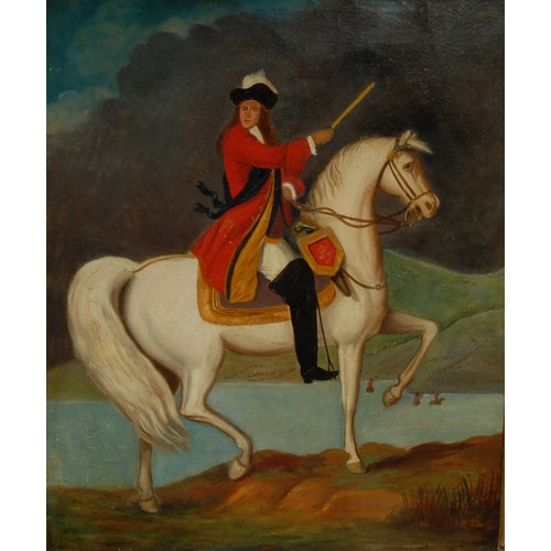 584 - English School (19th century)
William III, The Dark Clouds of Treachery
oil on canvas, 59cm x 49cm