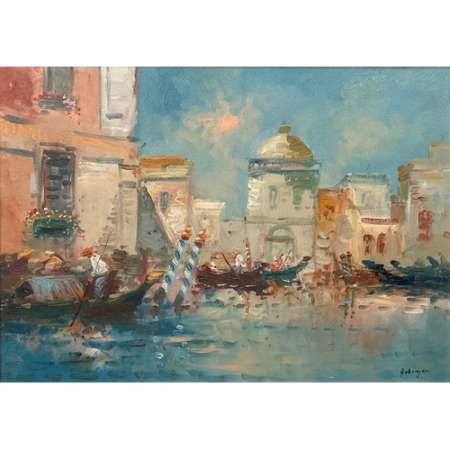 550 - ** van Dongen? (20th century)
The Grand Canal, Venice
signed, oil on canvas, 48cm x 68.5cm