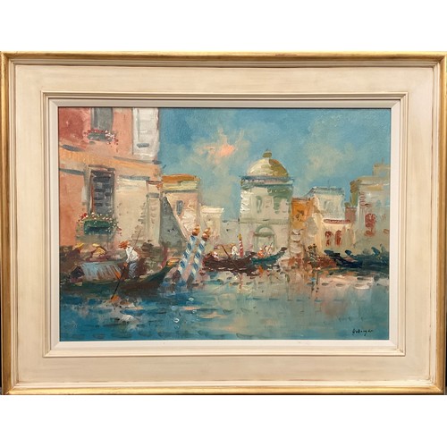 550 - ** van Dongen? (20th century)
The Grand Canal, Venice
signed, oil on canvas, 48cm x 68.5cm