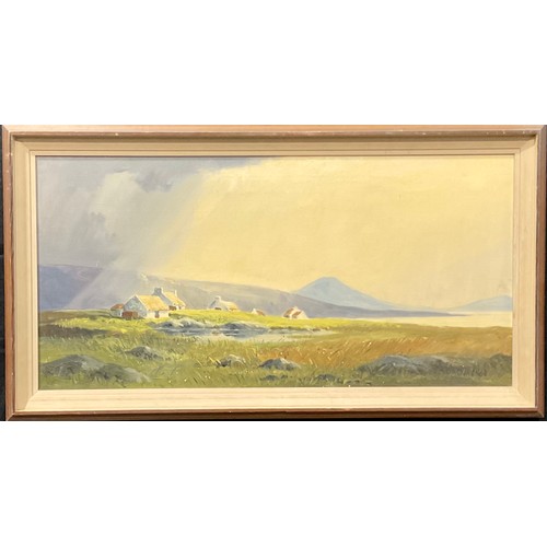 751 - Stan O'Neill (Irish 20th century
Donegal, Ireland
signed, oil on canvas, 39.5cm x 80cm