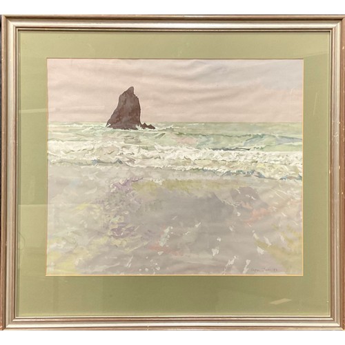 543 - Elfyn Jones
Welsh Seascape
signed, dated 83, watercolour, 41.5cm x 49.5cm