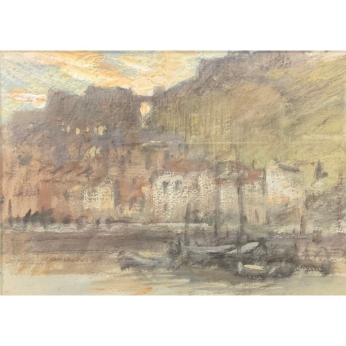 677 - Horace A Mummery (1867 - 1951)
Scarborough
oil on paper, inscribed to verso, 12.5cm x 18.5cm wide; a... 