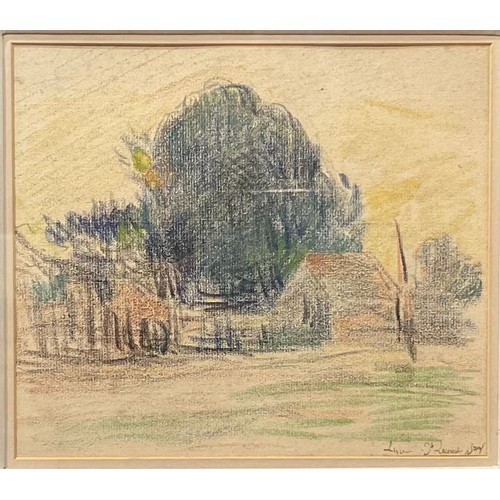 623 - Frédéric Luce (1896 - 1974)
St Laurent
signed and inscribed, crayon, 19cm x 22.5cm

Provenance: Labe... 