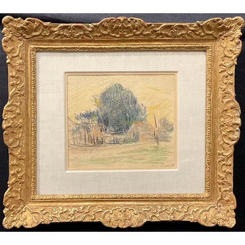 623 - Frédéric Luce (1896 - 1974)
St Laurent
signed and inscribed, crayon, 19cm x 22.5cm

Provenance: Labe... 