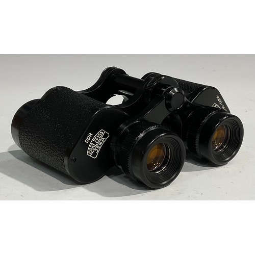 2340 - A pair of Carl Zeiss Jena Deltrintem binoculars, 8 x 30, named to Mrs Glover, 224 Cromwell Road, SW5... 