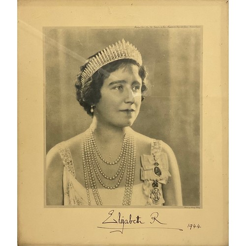 2730 - Royalty - a pair of portrait photographs, of King George VI and Queen Elizabeth, after Hugh Cecil an... 