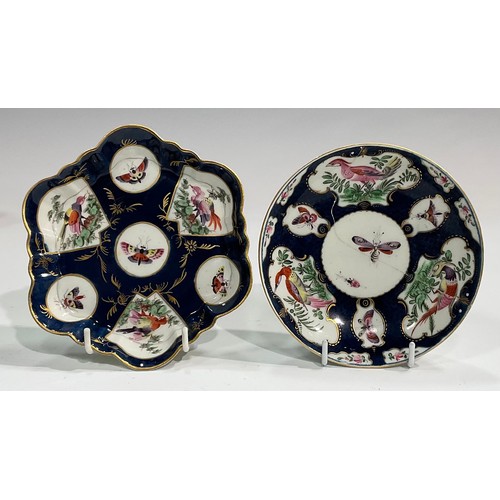 164 - English Porcelain - 18th and 19th century including Chelsea Derby teaware; Worcester coffee cups; va... 