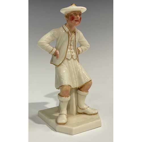 196 - A Royal Worcester figure, modelled by James Hadley, Scotsman, from the Countries of the World series... 