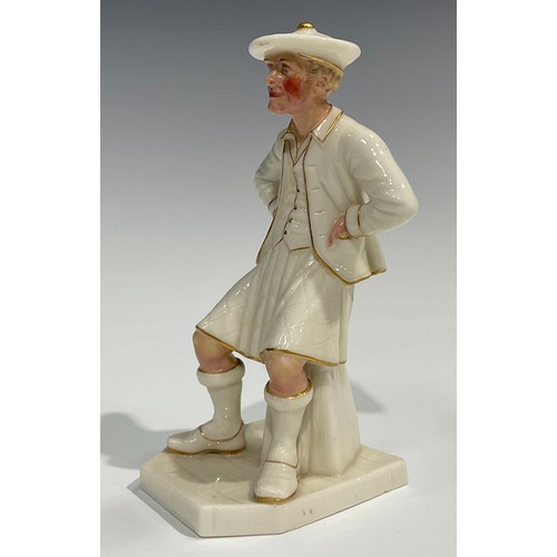 196 - A Royal Worcester figure, modelled by James Hadley, Scotsman, from the Countries of the World series... 