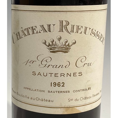 2701 - Chateau Rieussec, 1er cru, 1962