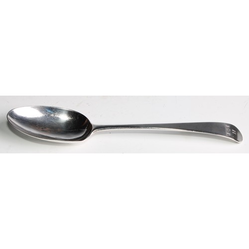 941 - A George III silver toddy ladle, inset with coin, twisted baleen handle, 39cm long, London 1788; a G... 