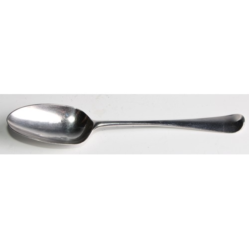 941 - A George III silver toddy ladle, inset with coin, twisted baleen handle, 39cm long, London 1788; a G... 