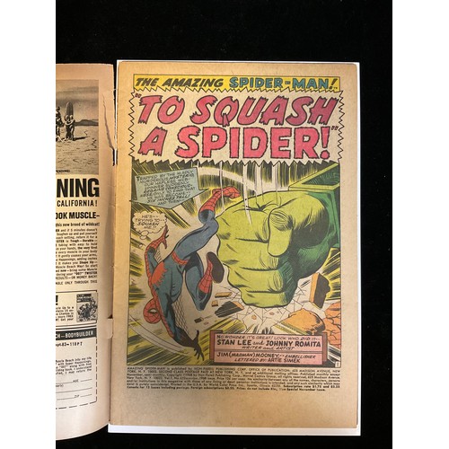 6314 - The Amazing Spider-Man #67 (1968). Written by Stan Lee, Art by John Ramita Sr. Silver age Marvel Com... 