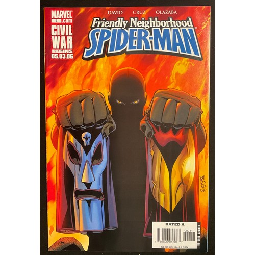 6339 - Friendly Neighbourhood Spider-Man #1, #4-8, #16, #18-20, & Annual #1. (2006). 1st appearance of El M... 