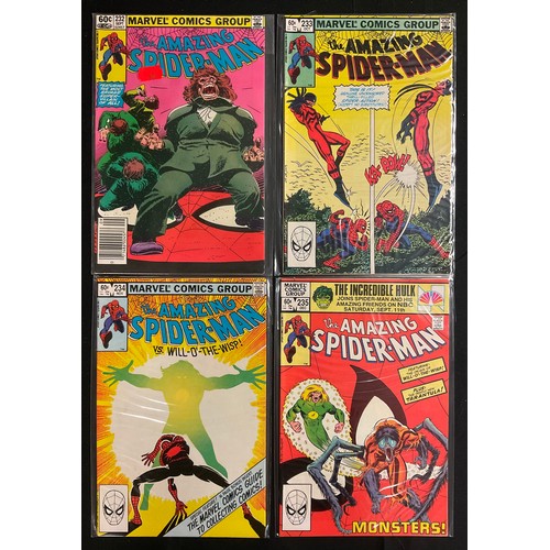 6318 - Amazing Spider-Man #220-240 (missing #238). (1981-1983). Bronze Age Marvel comics.