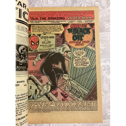 6317 - Amazing Spider-Man #194 (1979) 1st appearance of Black Cat. Key Bronze Age Marvel Comic.