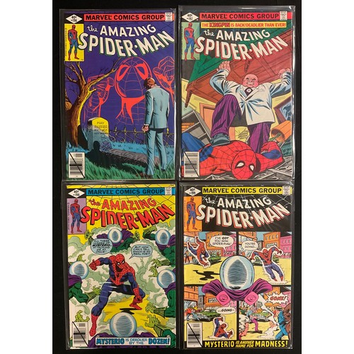 6316 - Amazing Spider-Man #191-208, (missing #194) #215-219. (1979-1981). Includes 2nd appearance of Black ... 